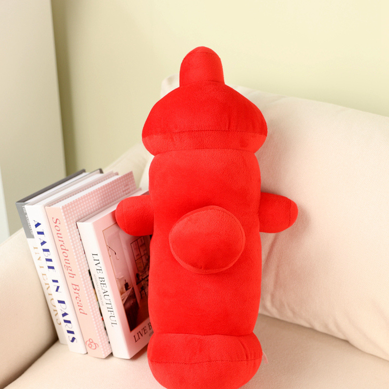 Cartoon Pillow Fire Fire Fire Extintor de Fuego Muñeca Juguetes de peluche Día de Bomberos Regalos de Promoción image 7