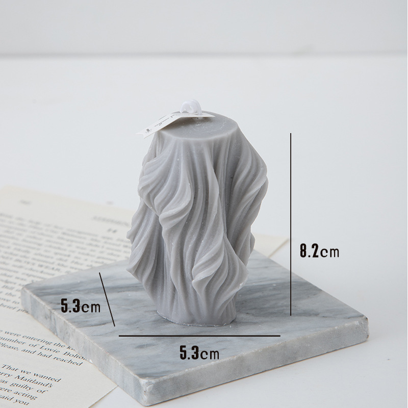 Creativa geometría vela vela transfronteriza ins vela decoración para el hogar conjunto de props de disparo regalo de boda