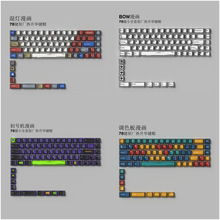 漫画混灯BOW初号机EVA可做小语种原厂键帽小全套78键热升华键盘