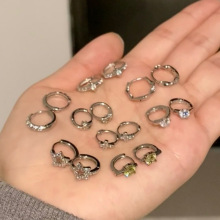 s925������Ů���ݸ߼��ж���С�ڼ�Լ���۾���ins���Ȧ��Ʒ����