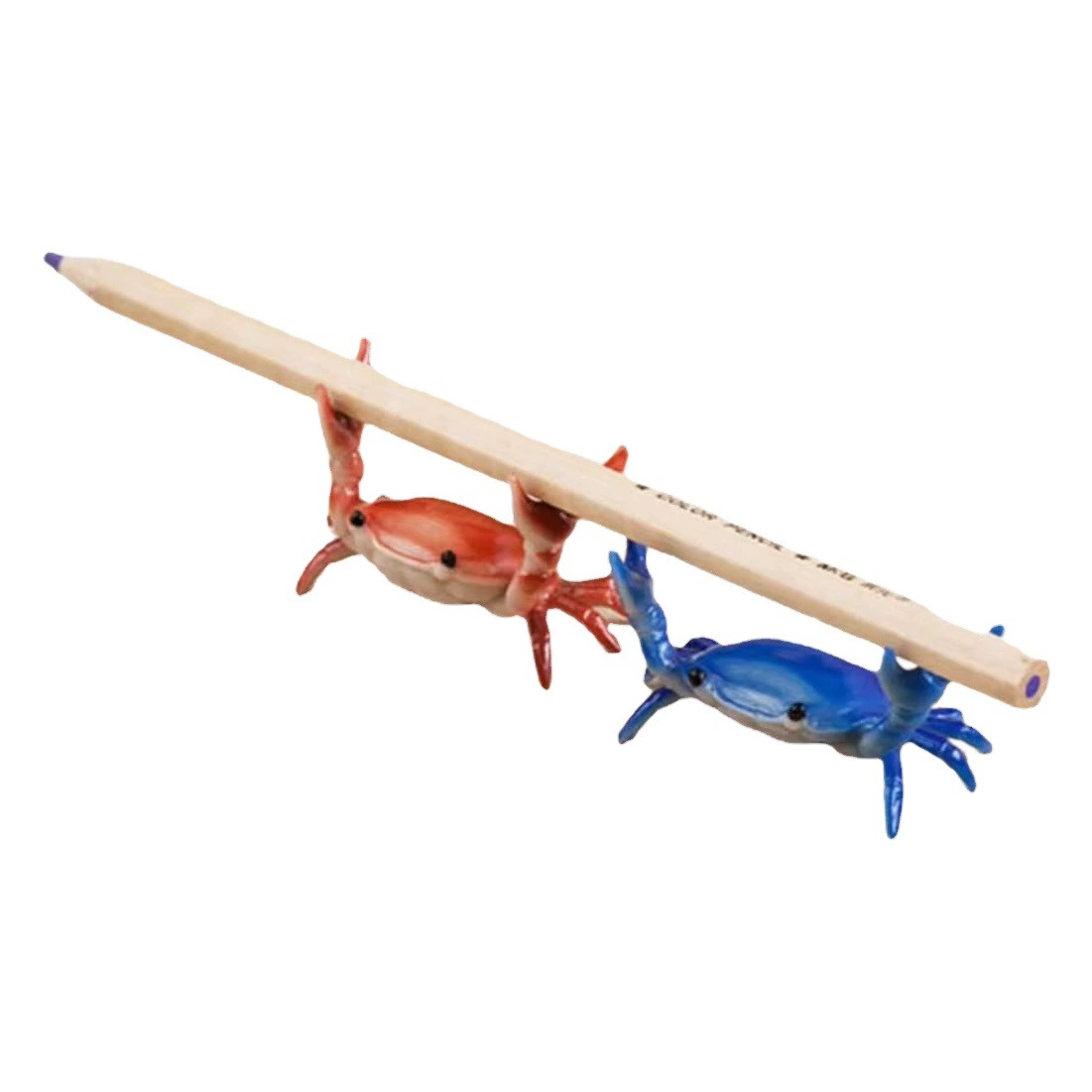 Японский держатель для ручек Креативный дизайн INS Интернет-знаменитости Тяжелая атлетика Краб держатель для ручек для хранения декоративная модель