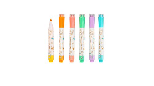 Stamp Glitter Pen Set DIY Small Gift Stationery Supplies Eyeliner Pen Doodle Colored Pens Supply Manufacturer Wholesale