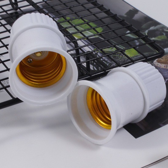 27 screw cap lamp holder bulb lamp cap thickened E27 screw energy saving e27 household lukou chandelier suspension