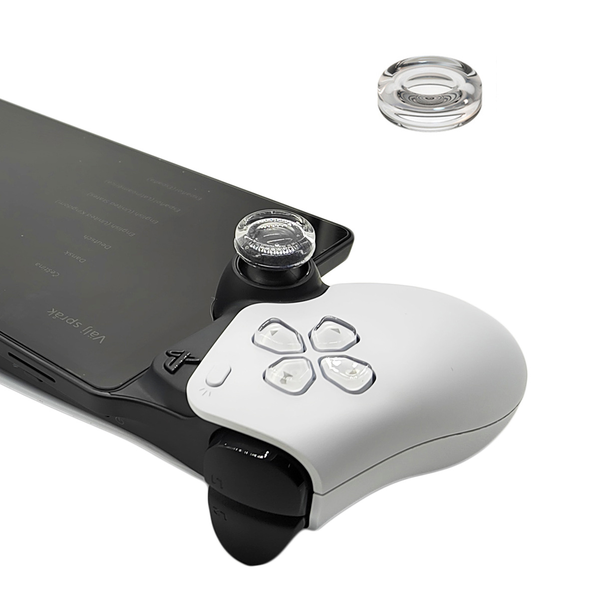 Funda de Silicona para Joystick de PS Portal PS5 Antideslizante y de Aumento de Altura
