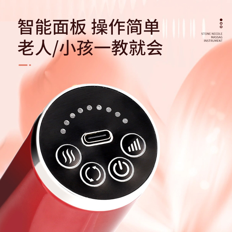 電動腹部マッサージ器 ハンドヘルド小型腹部マッサージ器具 腹部マッサージ器 電動腹部マッサージ器具|undefined