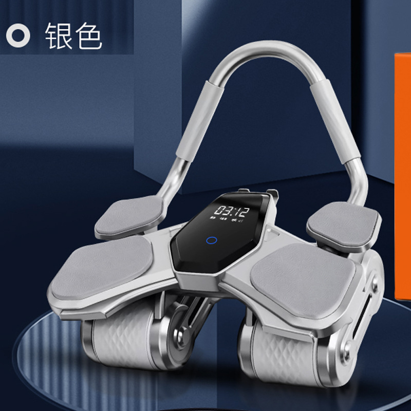 실버 [LCD 디스플레이/자동 리바운드/휴대폰 홀더] 선물 상자 포장