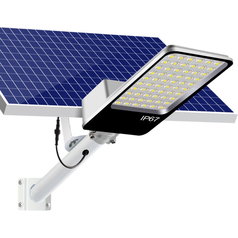Lámpara de iluminación solar lámpara de jardín impermeable lámpara de calle de alta potencia inteligente control de luz hogar LED al aire libre patio rural