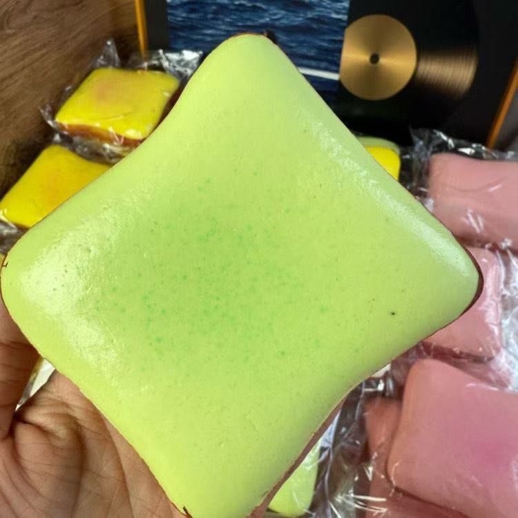 Simulación de alimentos húmedos suaves rebote lento bolsas de piña super grandes pellizco juguetes pellizco bolsas de cuerno de toro juguetes de descompresión de pan