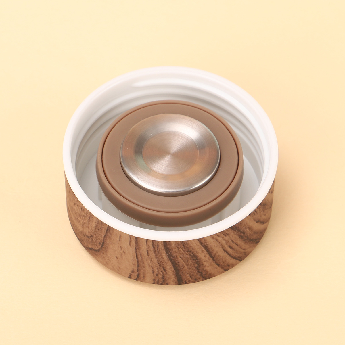 Creative Wood Grain Insulated Stainless Steel Pocket Cup_voghion.com