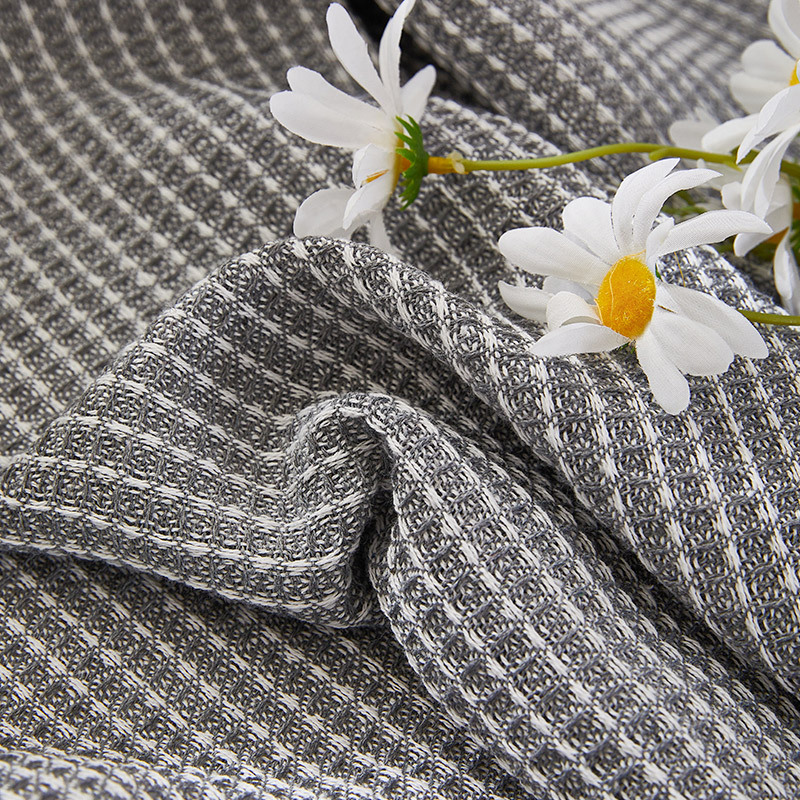 Red sólido toalla de sofá multifuncional tela antideslizante cojín de asiento cuatro estaciones toalla de punto universal cubierta a prueba de polvo