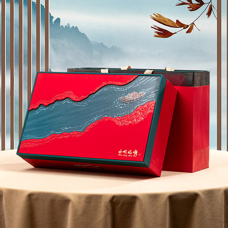 357克茶饼专用盒老班章普洱茶茶饼盒福鼎白茶白牡丹包装盒批发