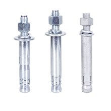 国标机械锚栓后扩底膨胀螺栓后切式机械锚栓M8/10/12/16/20热镀❇