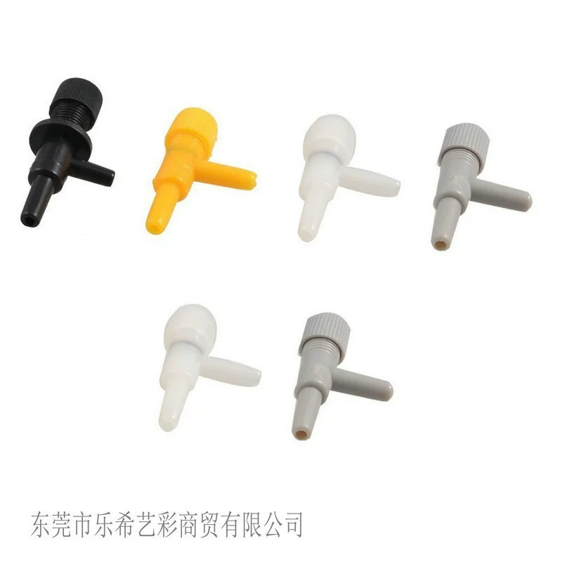 Клапан регулирования объема аквариумного газа Аквариумный кислородный насос Кислородный насос Двусторонний регулирующий клапан, регулирующий Размер пузырьков