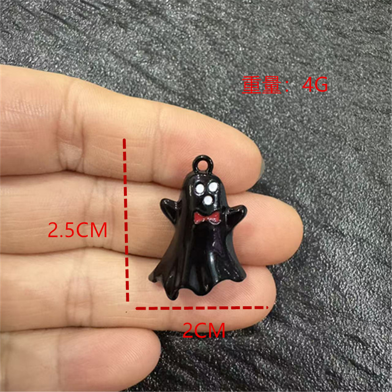 クロスボーダー合金ペイントオイルドリップペンダントイヤリングネックレスキーホルダージュエリーアクセサリー diy 手作り素材ハロウィン|undefined