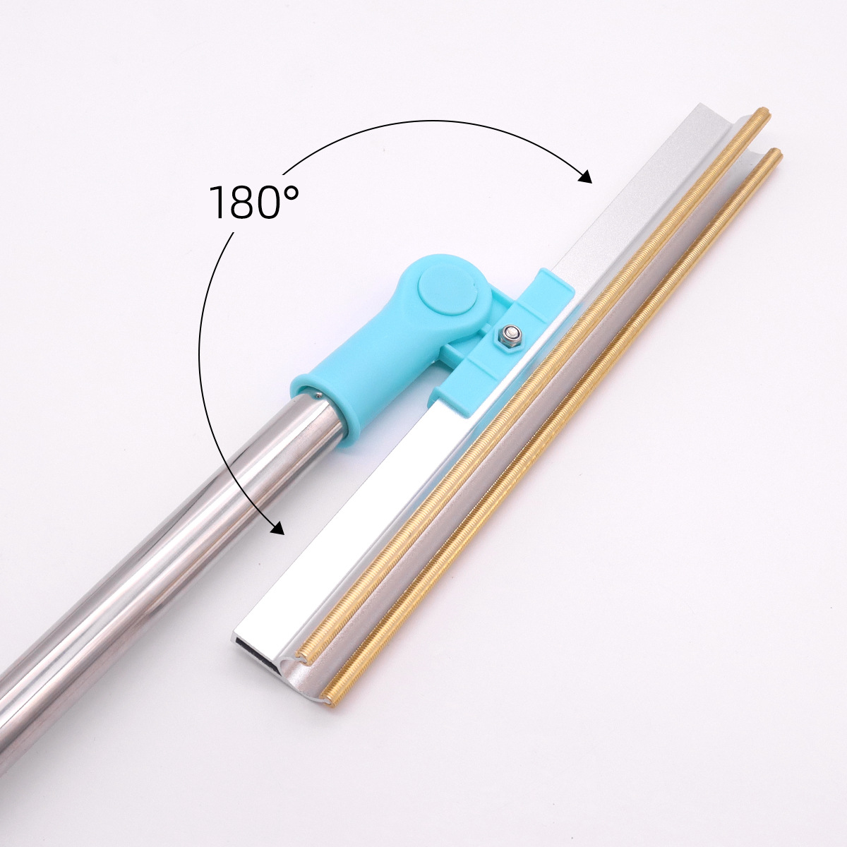 Raspador de mascotas de mango largo, suministros de depilación, limpiador de pelo de perros y gatos, raspador de alfombras, depilación de acero inoxidable grande