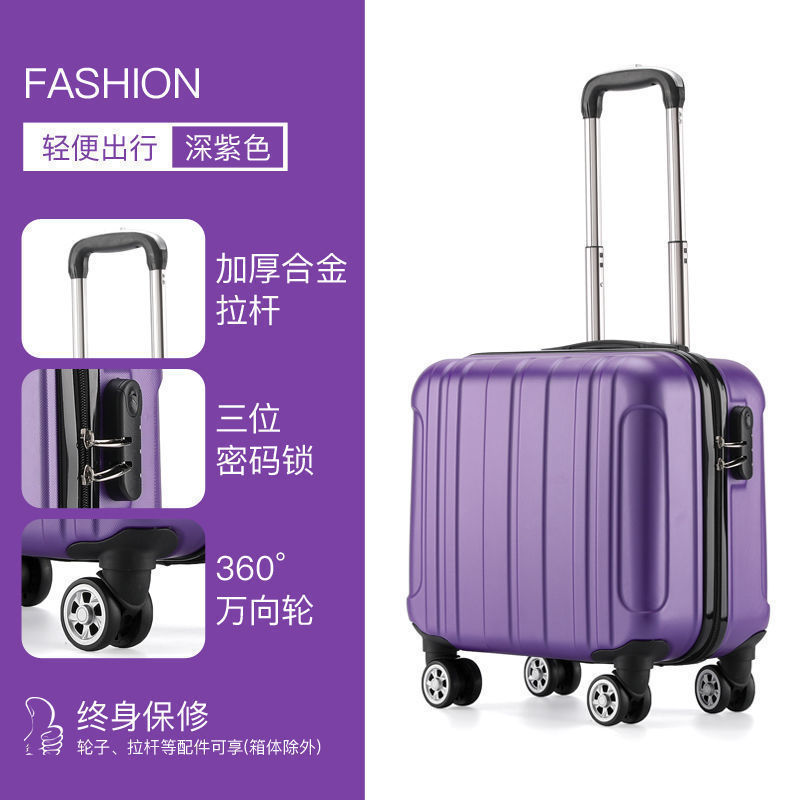 [Five-Year Warranty] Lightweight Small Luggage Inch Female small size Boarding Password Box Small Fresh Suitcase Male