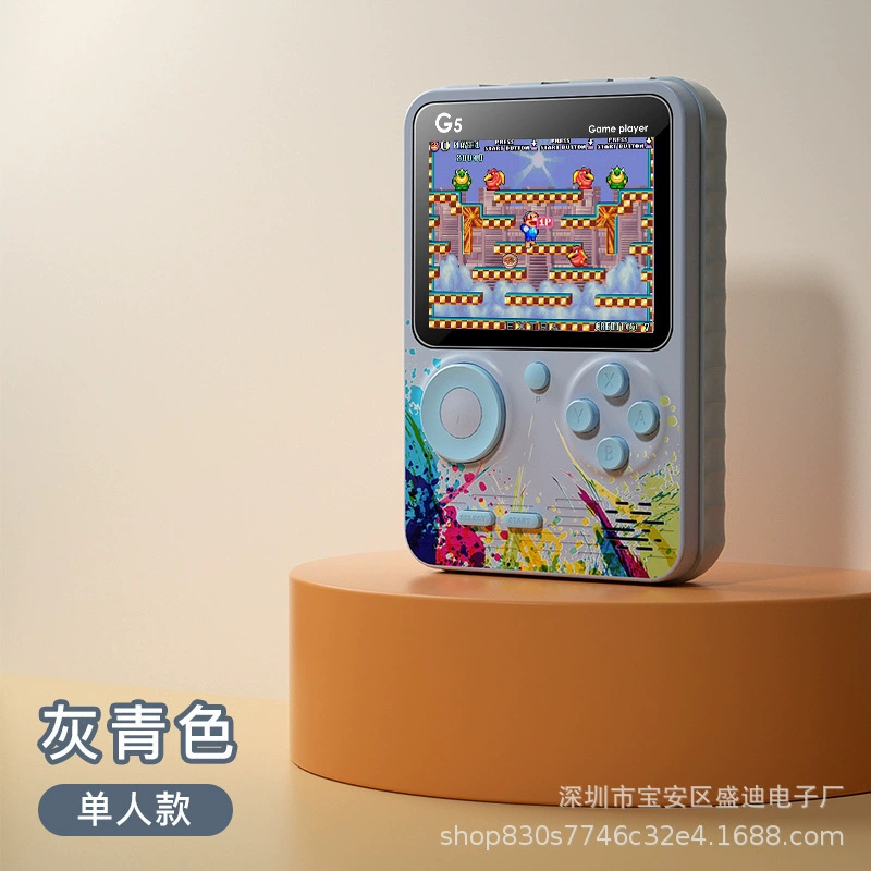 Retro fighting game console for double, nostalgia, 3.0inch, (Cross-border trading)