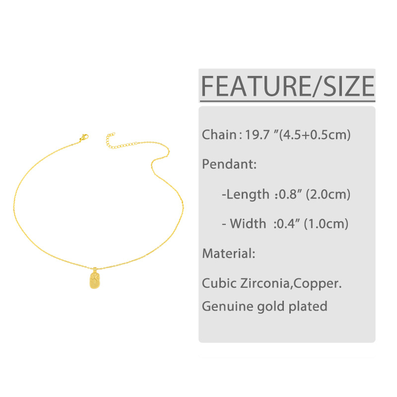 Fashion moon star sun copper necklace wholesale