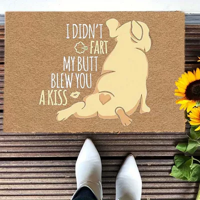 Coconut Fiber Floor Mats for Entryways Avtomobil döşəmə paspasları - zx-cartoon-style-c-08-4060silk-circle