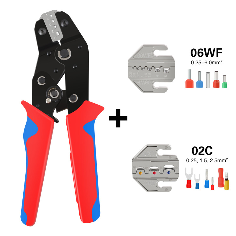 Multi-mandíbula alicates que prensan coche plug-in alicates pelado terminal aislado terminal tubular terminal SN-48BS 58B
