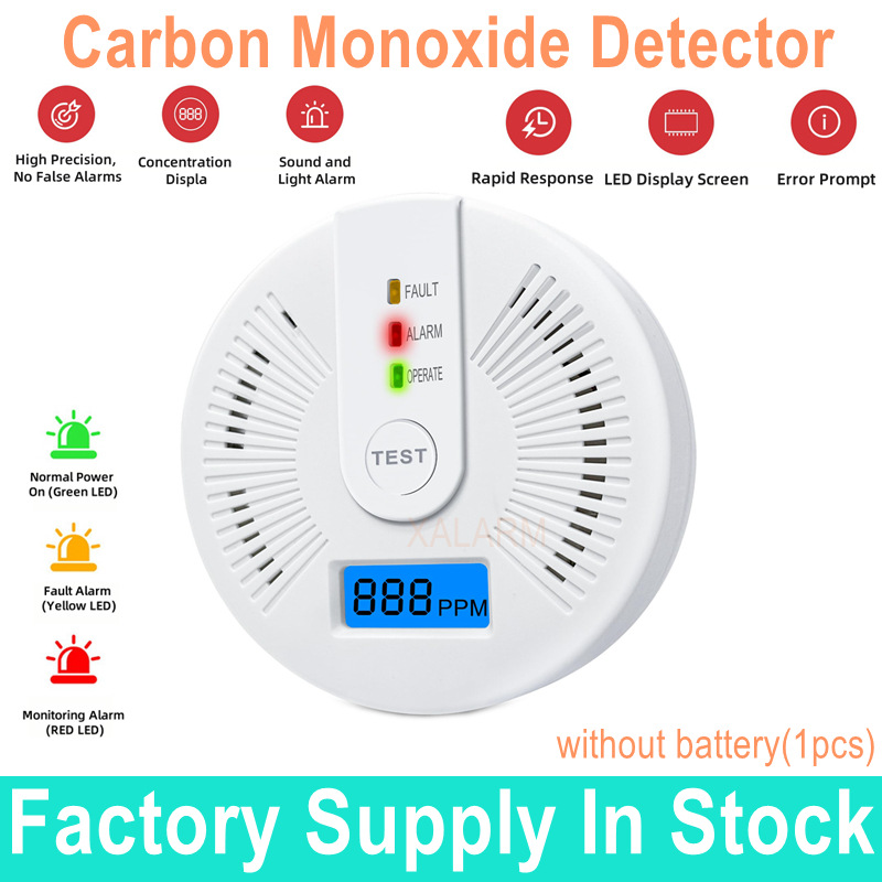 Carbon Monoxide Detector With Lcd Display Carbon Monoxide