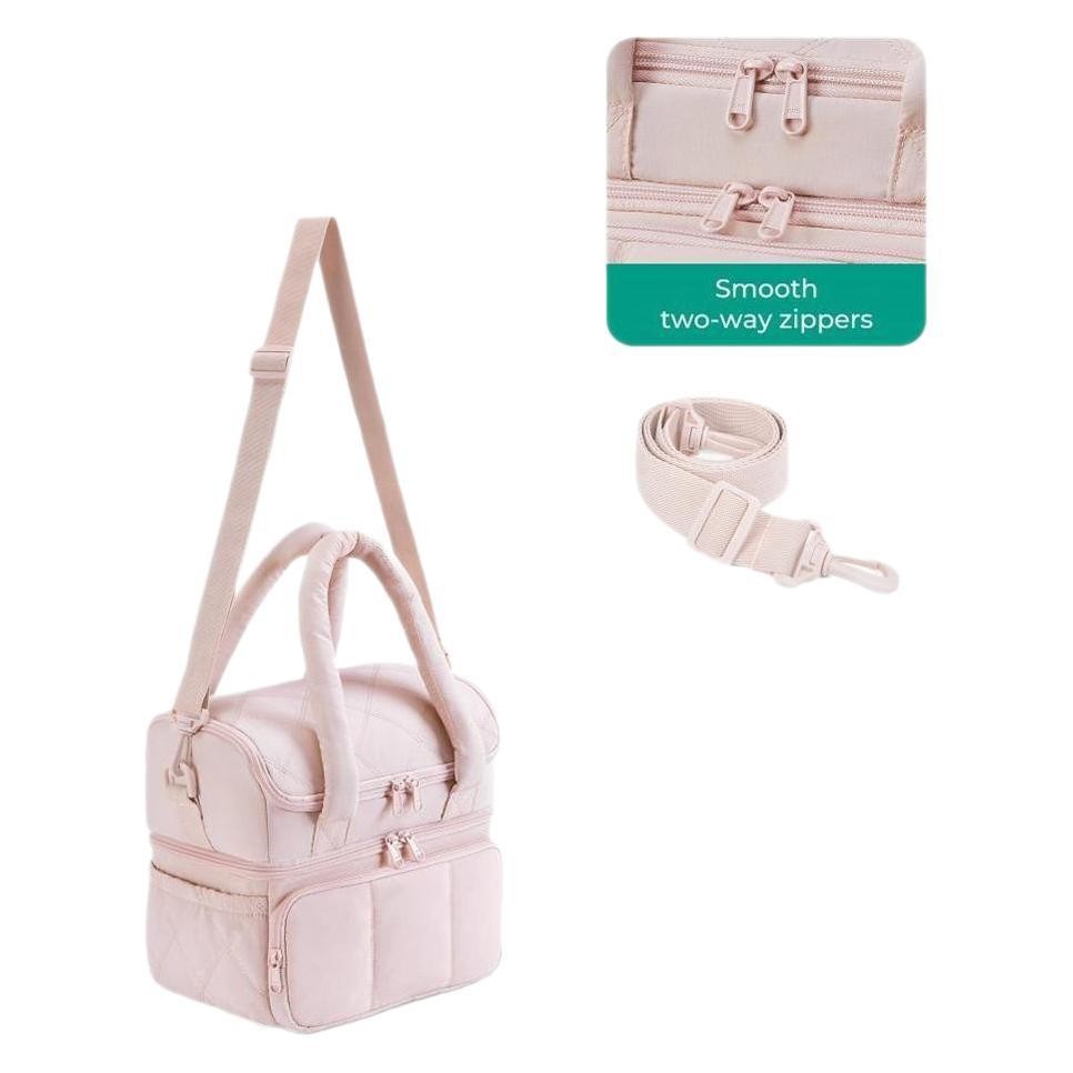 Double-layer Thermal Insulation Bag Lunch Bag Picnic Thermal Insulation Bag Coke Refrigerated Leak-proof Thermal Insulation Tote Bag_voghion.com