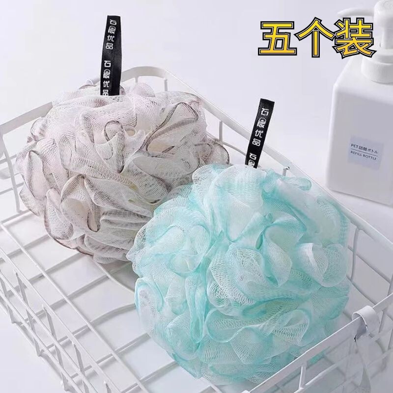 バスボール 大型バスフラワー 柔らかくて壊れにくい かわいい女の子のバスボール お風呂で背中をこする泡|undefined