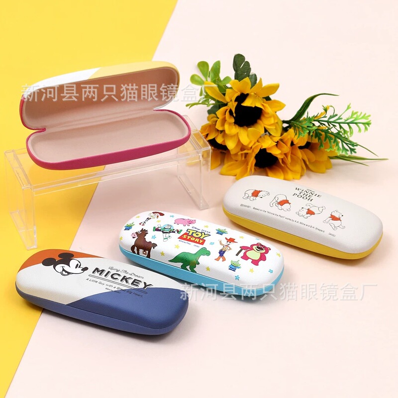 Cartoon Glasses Case Cute Portable Myopia Student Simple Myopia Mirror Drop-proof Pressure-proof Simple Advanced Cartoon Glasses Case Cute Portable Myopia Student Simple Myopia Mirror Drop-proof Pressure-proof Simple Advanced