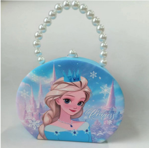 Snowflake bolsos para niñas princesa Aicha niños mochilas para niñas sirena caja de regalos set 1 de junio