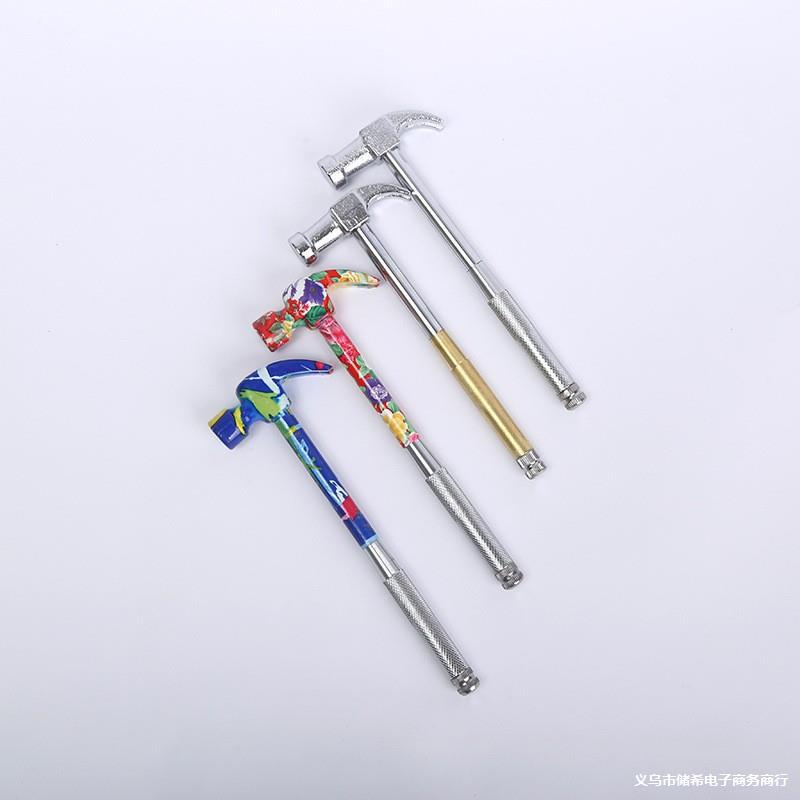 【厂价直销】迷你小铜锤/多功能迷你金属小铜锤/带螺丝镀铜羊角锤