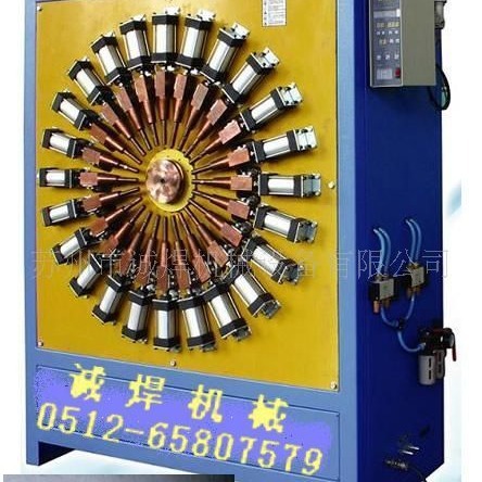 苏州诚焊供应布袋除尘骨架笼多点排焊机、除尘骨架焊机