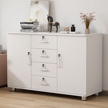 多层收纳柜子带锁抽屉柜储物柜多功能家用厨房客厅矮柜子杂物柜