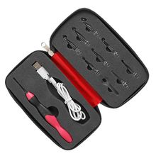9 in 1 Light Up Crochet Hook Set USB Rechargeable Ergonomic