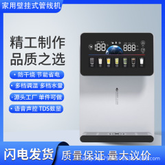 家用挂壁式管线机速热智能语音播报饮水机多档位温度调节声控管线