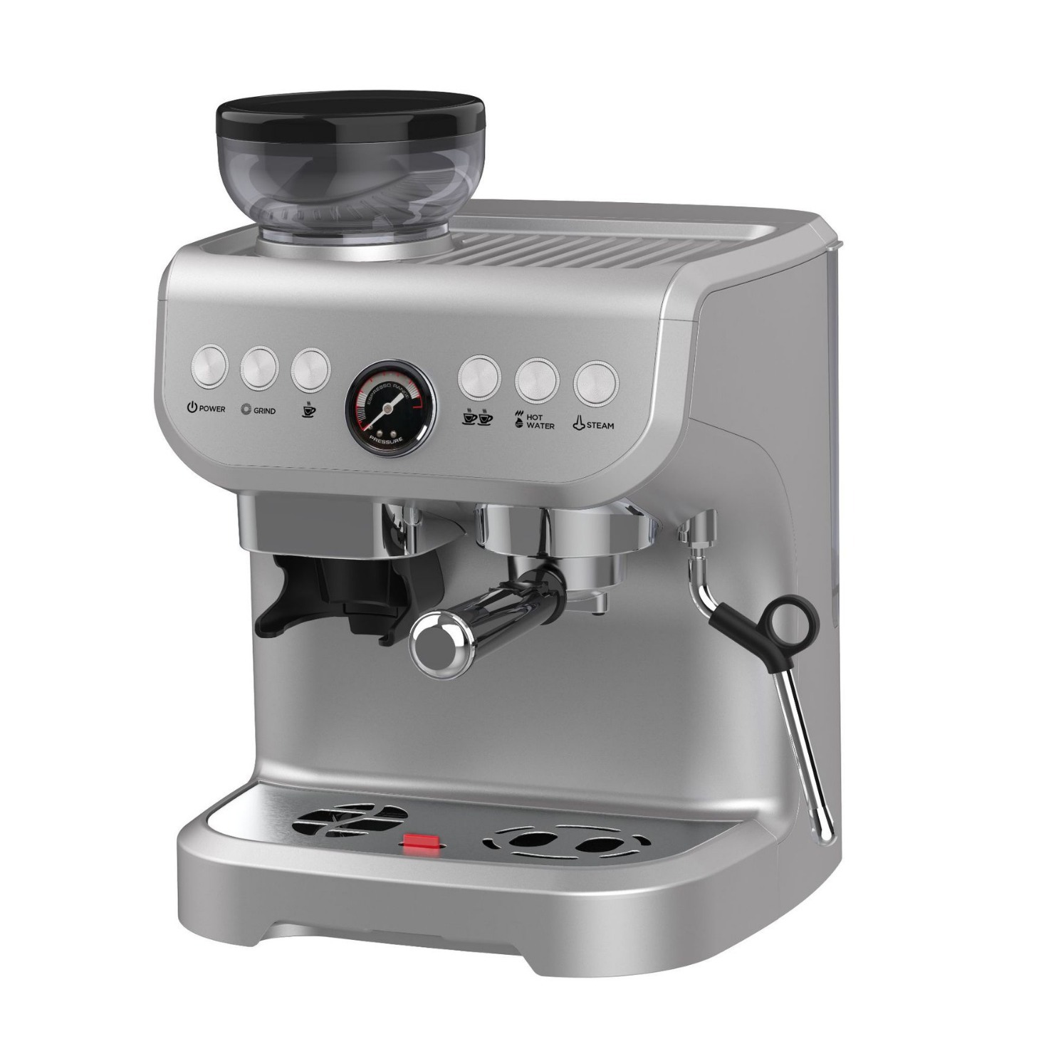 Coffelady semiautomático doméstico comercial molido granos máquina de café espresso molido en polvo de granos de café de doble propósito máquina de café