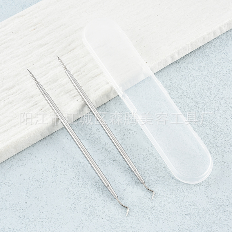 拆发神器专拆羽毛接发师专用拆发器新手美发勾针手工细头超细假发|undefined