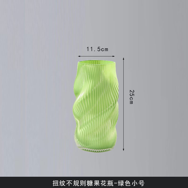 Dulces de 25 centímetros de altura verde trompeta