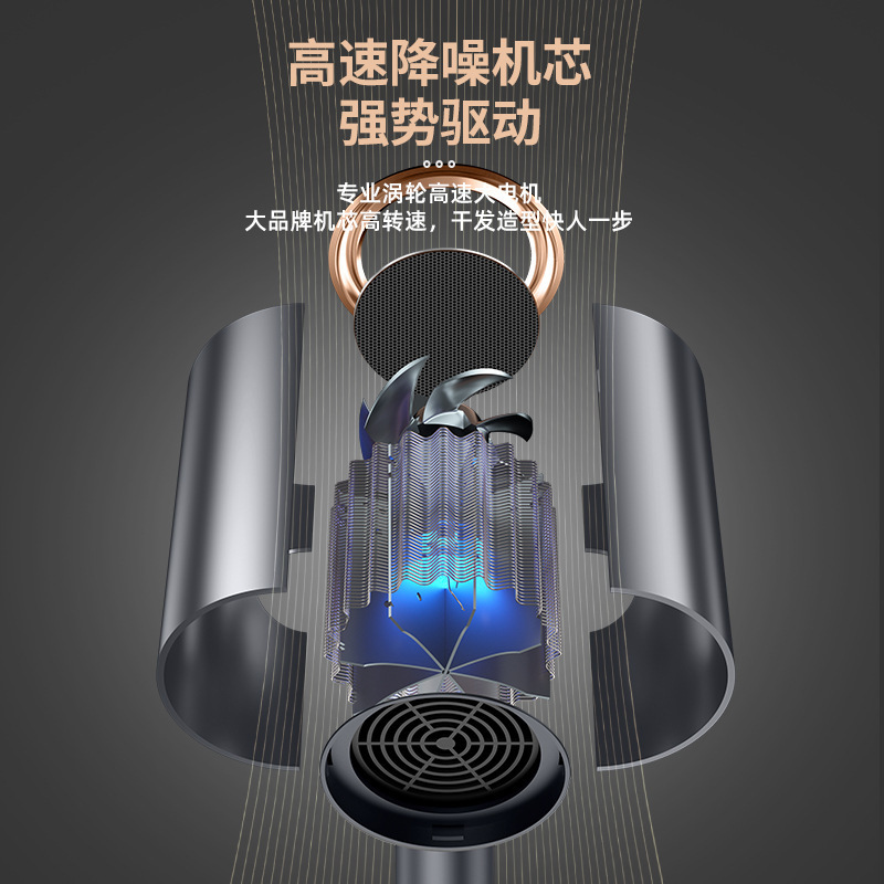 娜丽丝酒店壁挂式吹风机大功率速干静音挂墙电吹风筒厂家直销代发|undefined