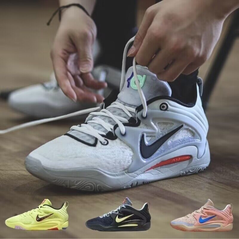 Durant 15Th Generation Basketball Shoes Kd15 Full-Length Zoom Air Cushion Wear-Resistant Shock-Absorbing Men's and Women's Practical Durant Basketball Shoes Durant 15Th Generation Basketball Shoes Kd15 Full-Length Zoom Air Cushion Wear-Resistant Shock-Absorbing Men's and Women's Practical Durant Basketball Shoes