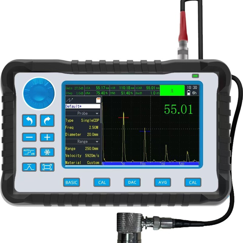 Ultrasonic Flaw Detector Cross-Border Non-Destructive Testing Metal Crack Pore Sandstone Bubble Measurement and Detection Instrument Portable