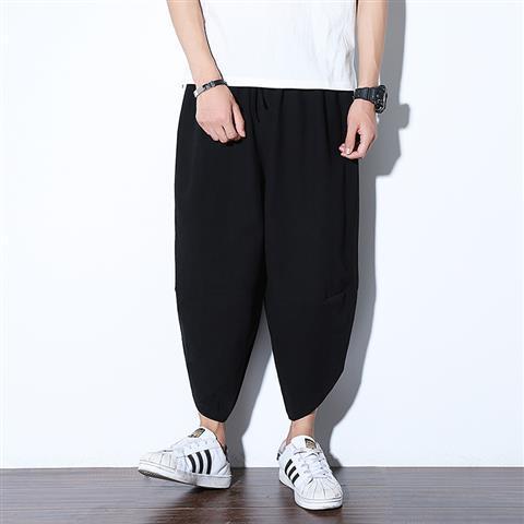 Pantalones de flores, pantalones casuales recortados populares, pantalones anchos para hombres, pantalones sueltos de elefante tailandés, bombachos de Nepal, verano