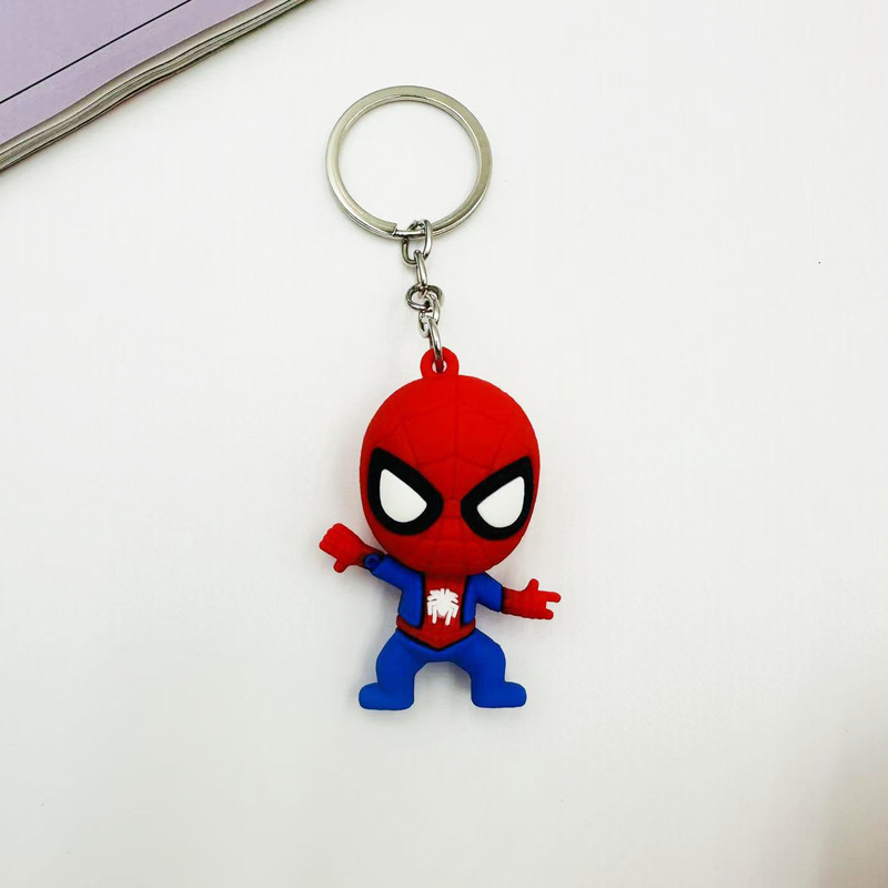 新しいマーベルキーホルダーペンダントアメイジングスパイダーマンキーホルダーペンダントアベンジャーズキーホルダー人形|undefined