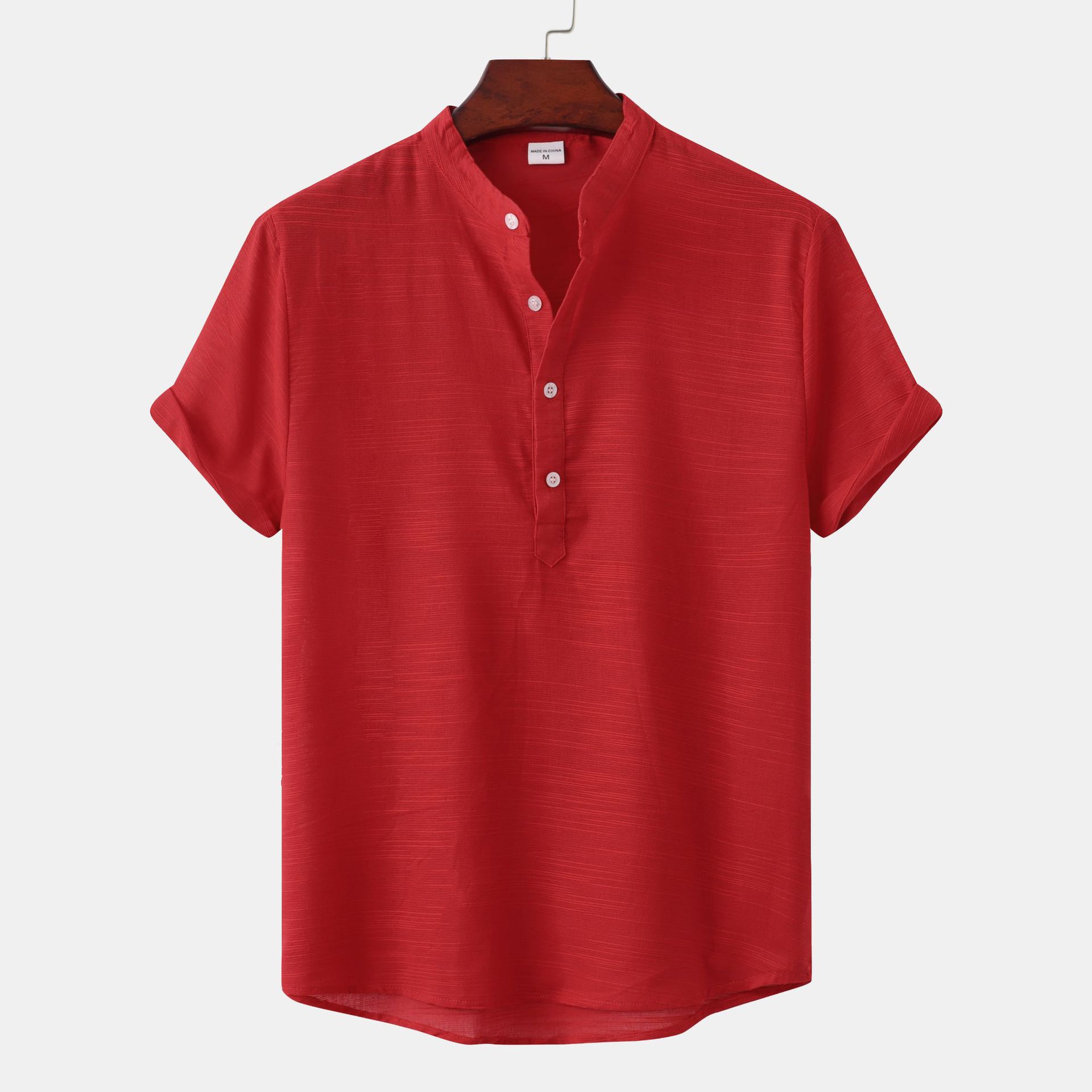 ForMen Hot Item 2022 Camicia casual a maniche corte da uomo con stampa floreale_voghion.com