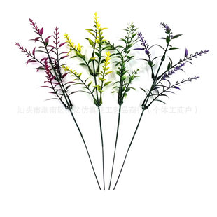 Lavender artificial plant, retro decorative flowers for home use