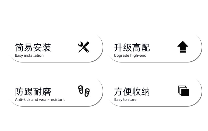 Suitable for All Series of Xpeng Magnetic Garbage Bags, In-Car Trash Cans, Seat Anti-Kick Pads, Car Storage Bags