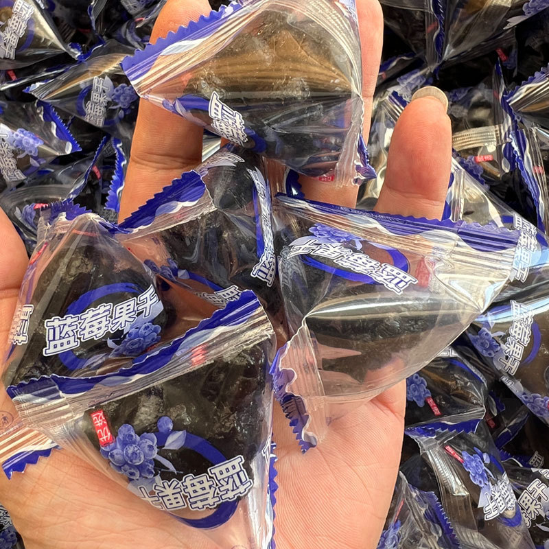 大兴安岭野生蓝莓干散装东北特产蓝梅果干蓝莓整箱批发三角小包装