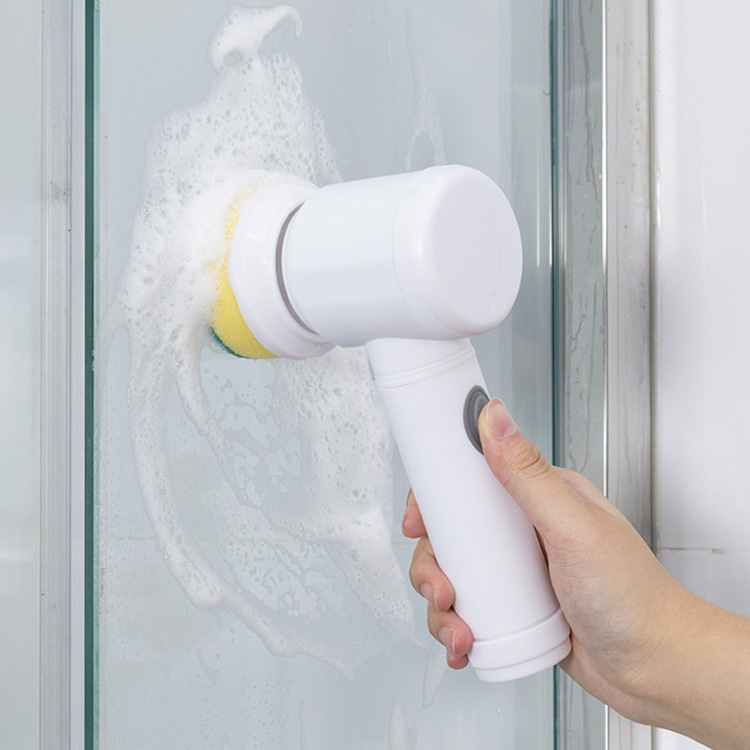 Cocina transfronteriza hogar cepillo de limpieza eléctrico plato de mano lavado olla limpiador baño multifunción cepillo limpiador