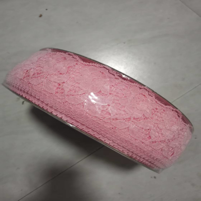 A largo plazo en stock 6cm 40 colores no elástico poliéster encaje Ropa Accesorios falda encaje 667 #