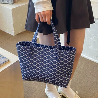 加工大容量托特包单肩hobo包狗牙购物袋通勤大容量百搭手提女士包