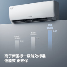 格.力空调新一级能1匹家用变频冷暖挂机云佳系列节能